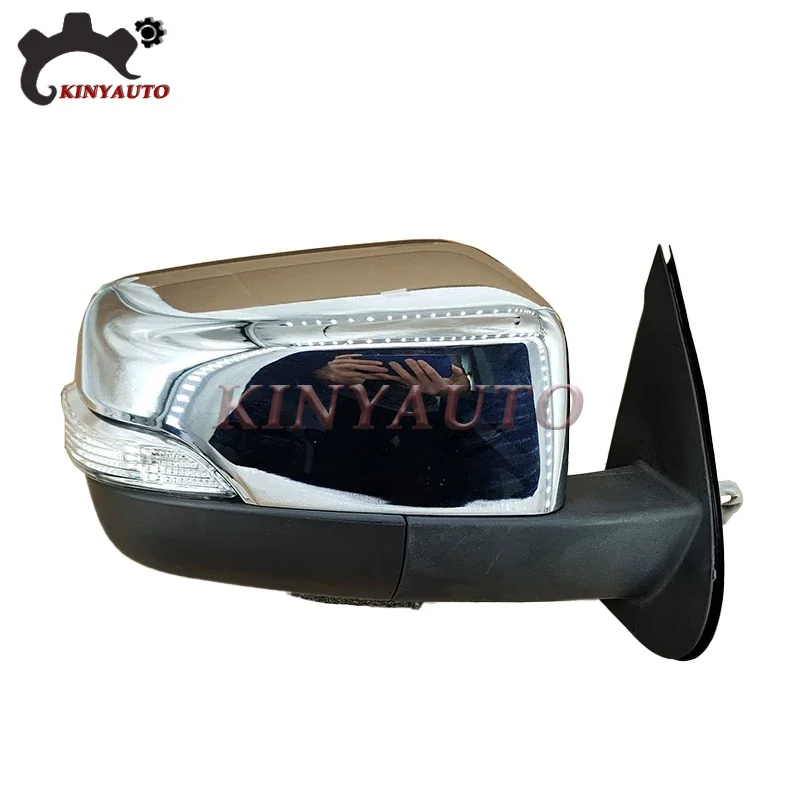 For ZX Auto Terralord Side External Rearview Rear view Mirror Assembly Assy INCL Lens Turn Signal Light Shell Frame Cover Holder