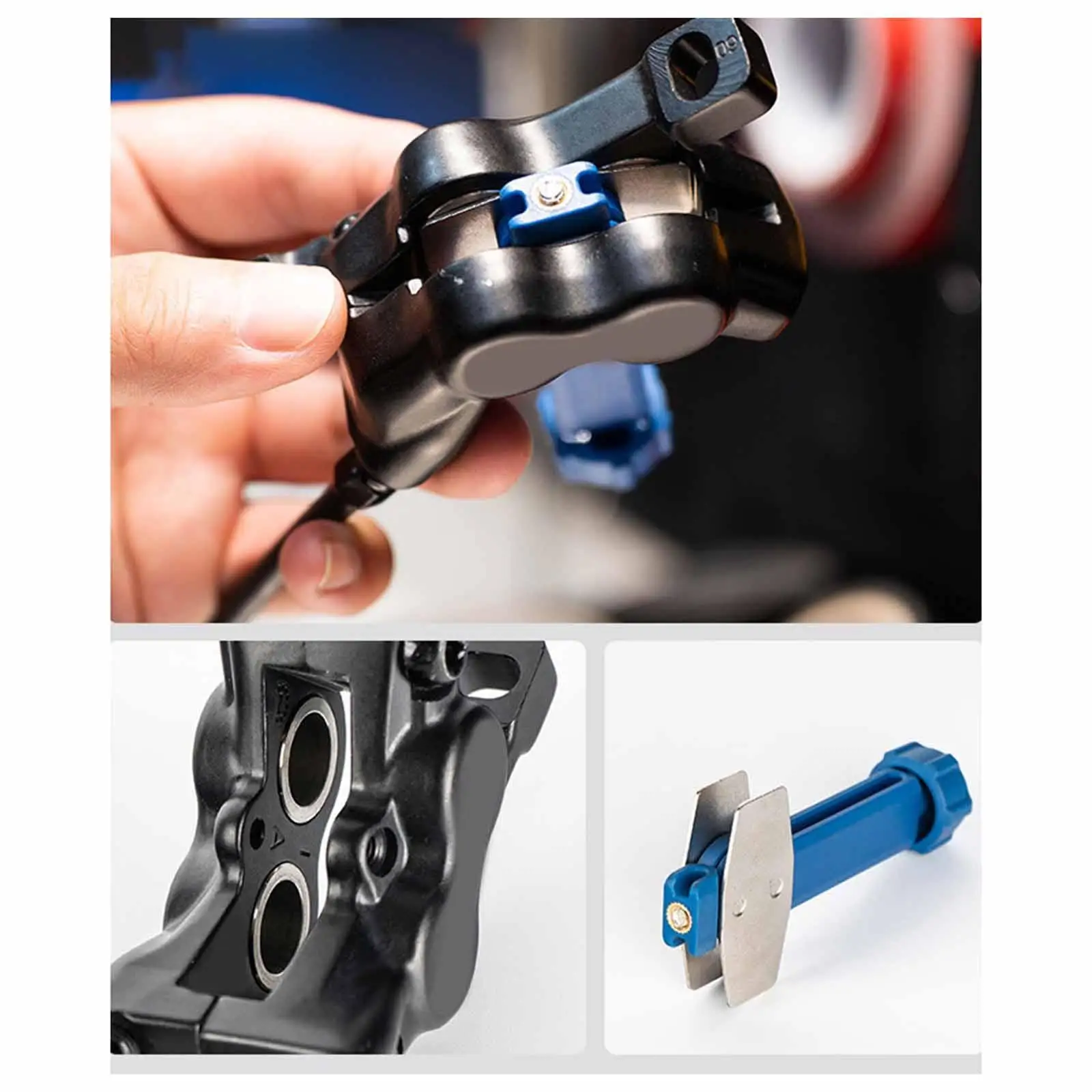 

Hydraulic Disc Brake Piston Alignment Tool Professional Carbon Steel for Bicycle Maintenance Shop