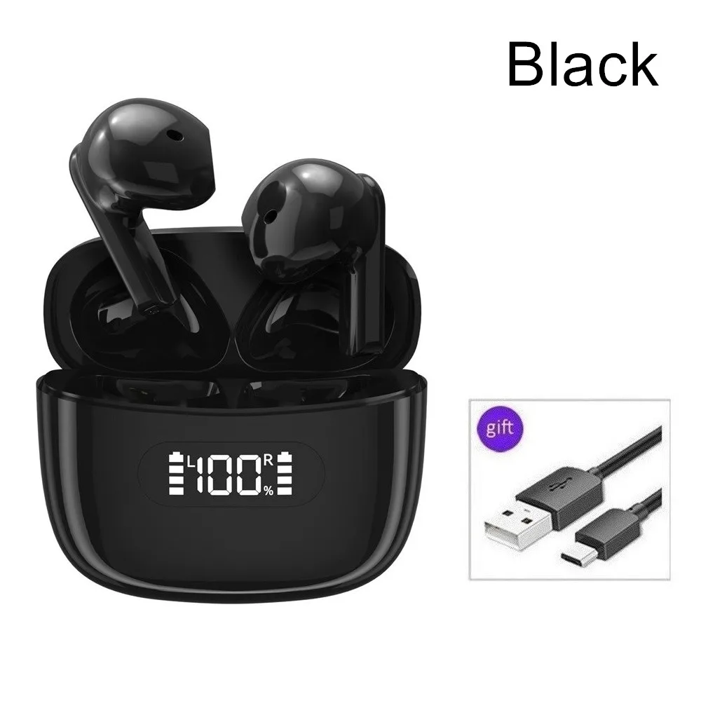 TWS Bluetooth Earphones 5.3 Wireless Headphones Waterproof 9D Stereo  Super Earbuds Pods Hifi Headset with Mic Charging Bin