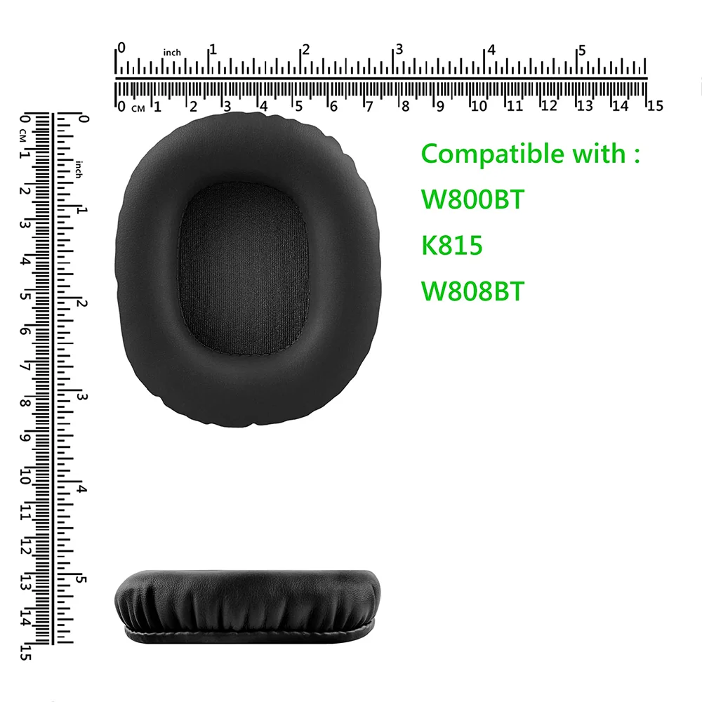 Almofadas de substituição almofadas de ouvido almofada peças de reparo para edifier w800bt w800x w806bt w808bt k800 k830 k815p g1 fones de ouvido fone de ouvido