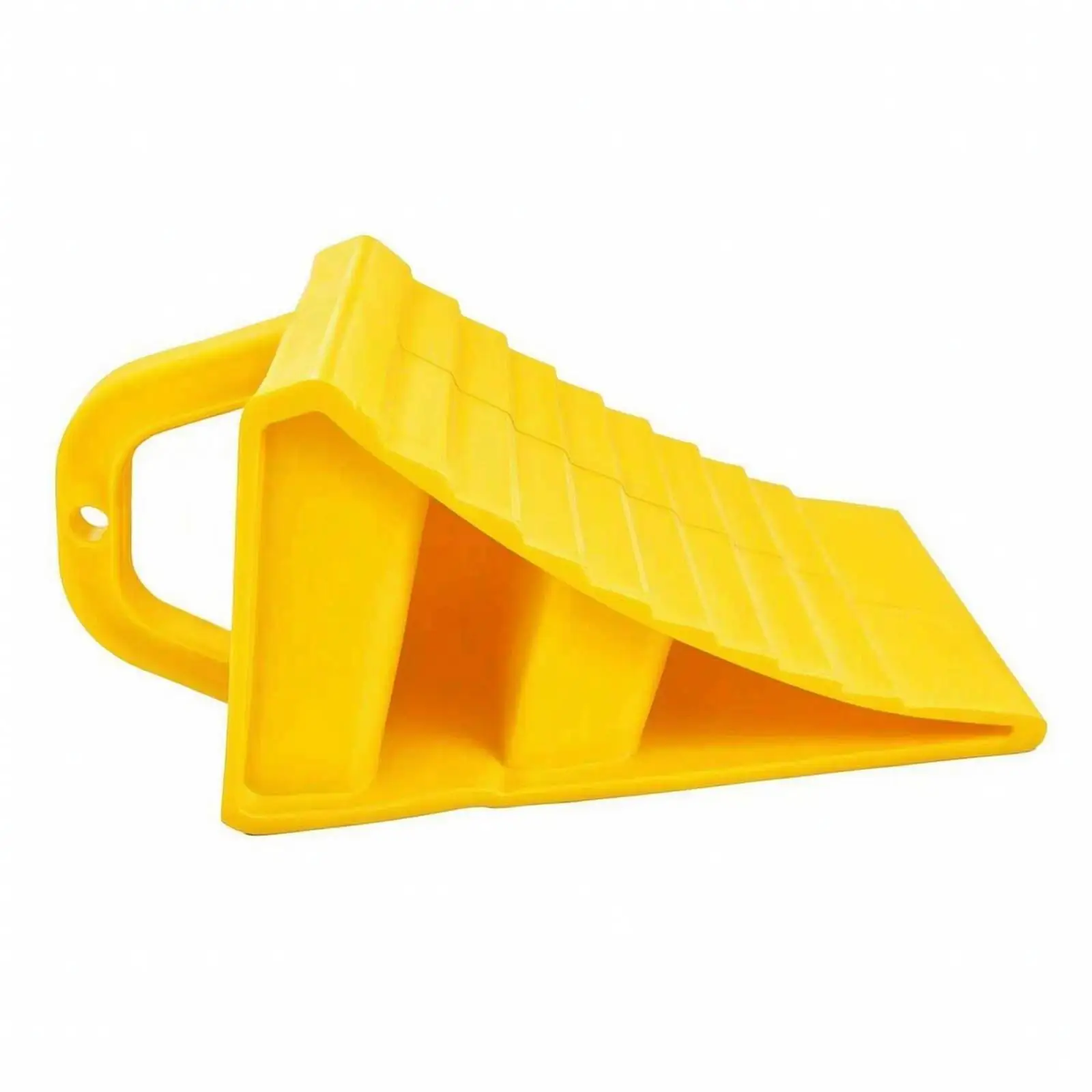 Easy Carry Wheel Chock for Vehicle Parking with Hanging Hole for Trunk Storage Use