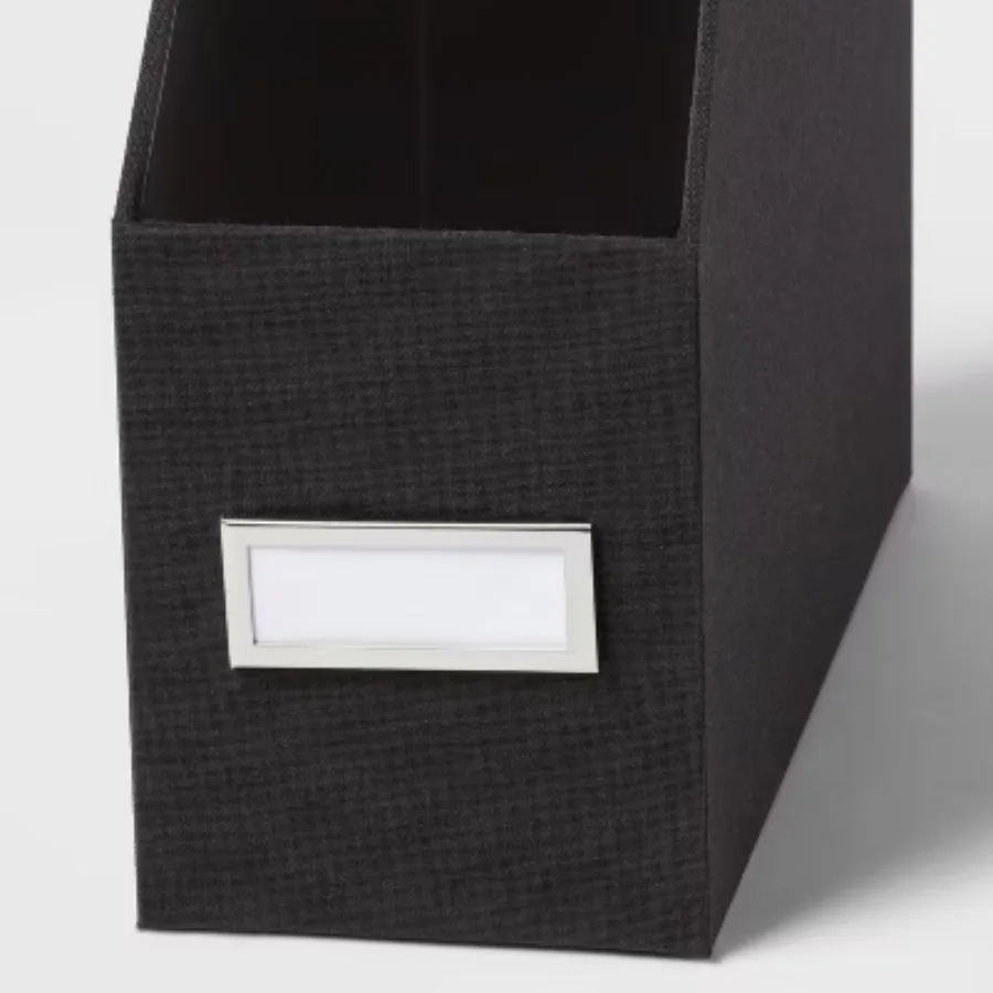 مجموعة حاملات قماش المكتب - منظمات المجلات والملفات بتصميم أنيق، مثالية لتنظيم مكتب العمل وطاولة الدراسة