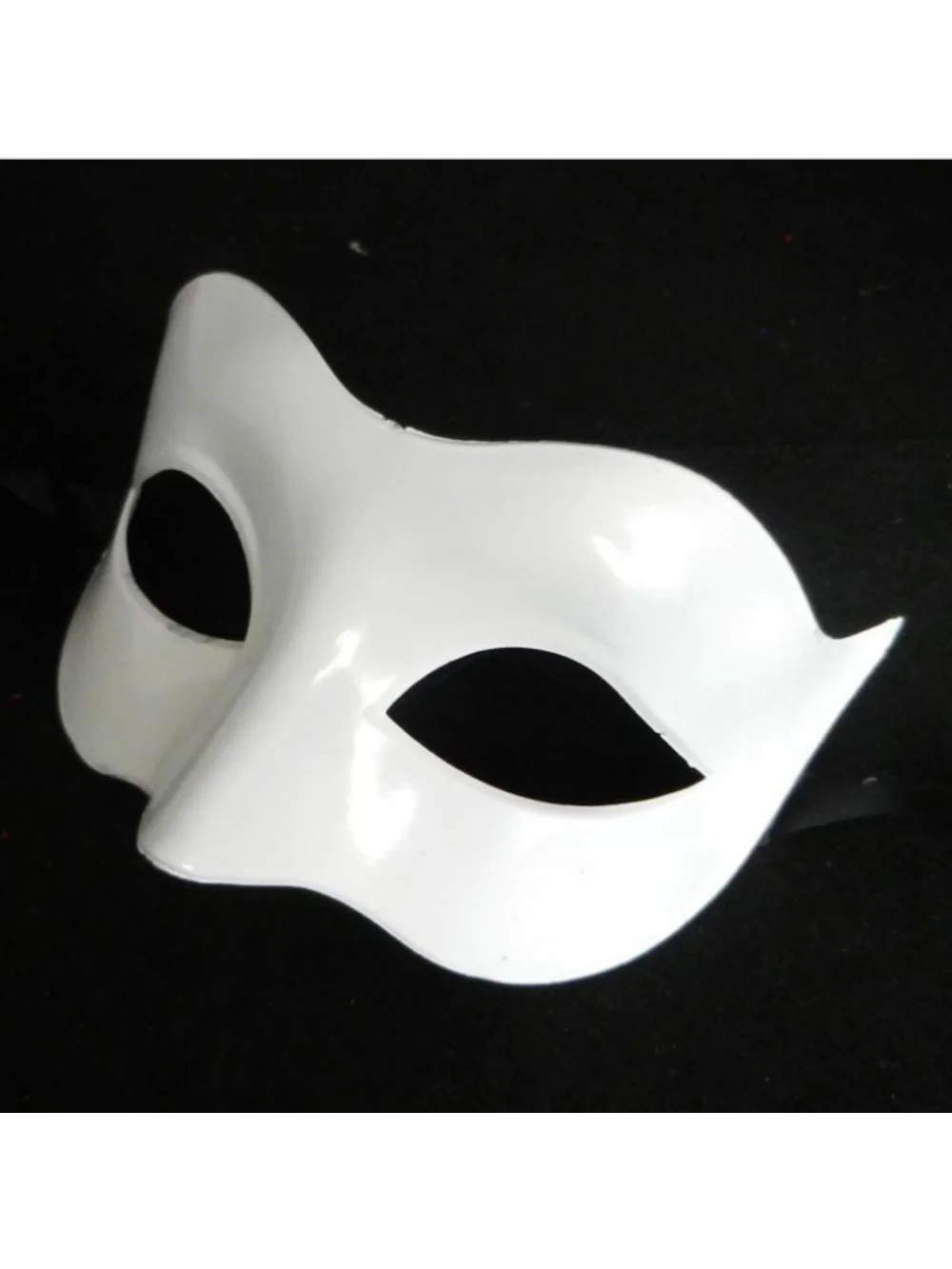 Accessoires de mariage Halloween masque de renard Sexy noir blanc demi-masque spectacles de danse dame adulte mascarade Festival de noël