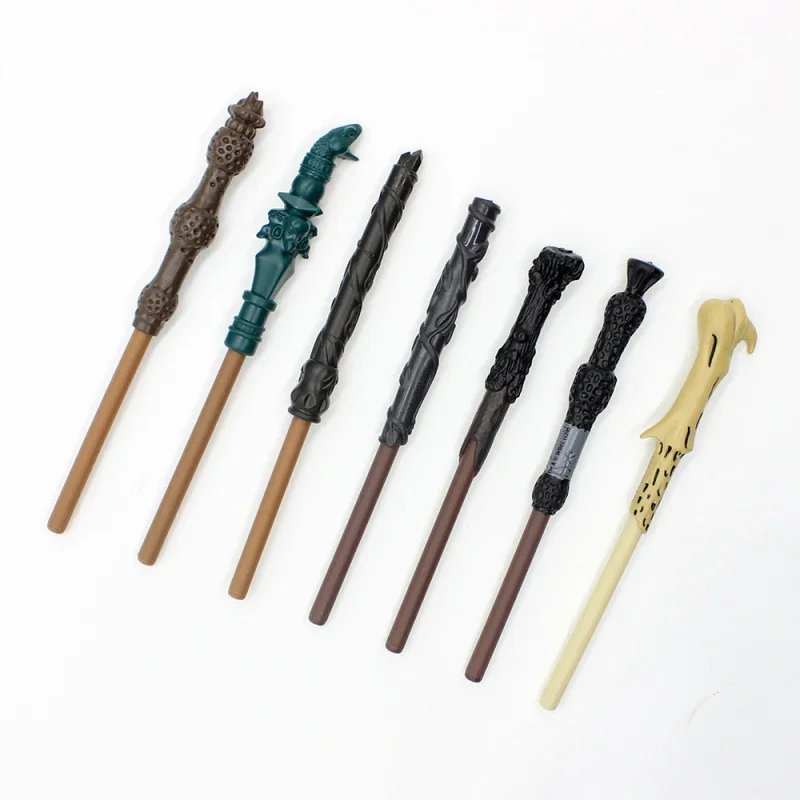 30 Pcs Creative Wizarding World Wand Ballpoint Pens Wizard Shape Wand Writing Pen Cool Gift for Children Office Stationery