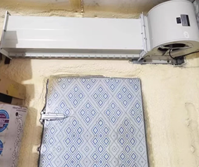 آلة ستارة الهواء بالطرد المركزي من الفولاذ المقاوم للصدأ بقدرة 1100 وات للتخزين البارد وحجم الهواء العالي مناسبة للاستخدام في المصنع. #6