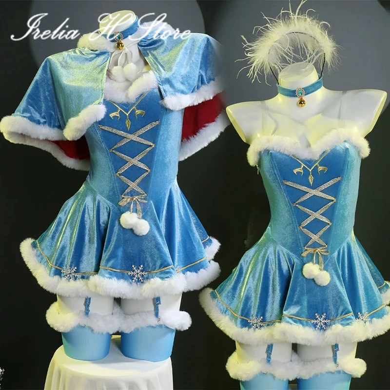 

Irelia H Store Cosplay Costume Princess Christmas Skirt Halloween Costume