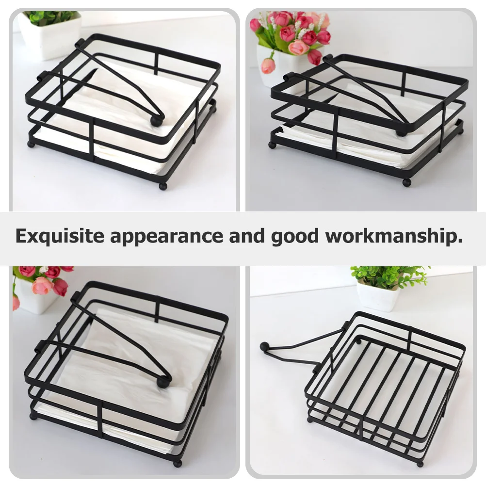 

Элегантная подставка для салфеток с прочным основанием и увеличенной высотой для дома, ресторана, отеля, на столешницу