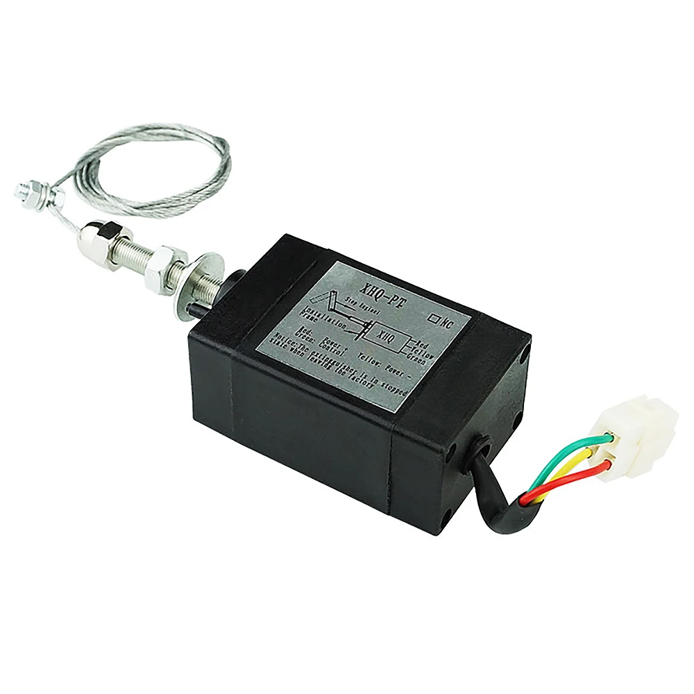 XHQ-PT Power Off Pull Type Engine Accessory Stop Solenoid(12V Normally Open)