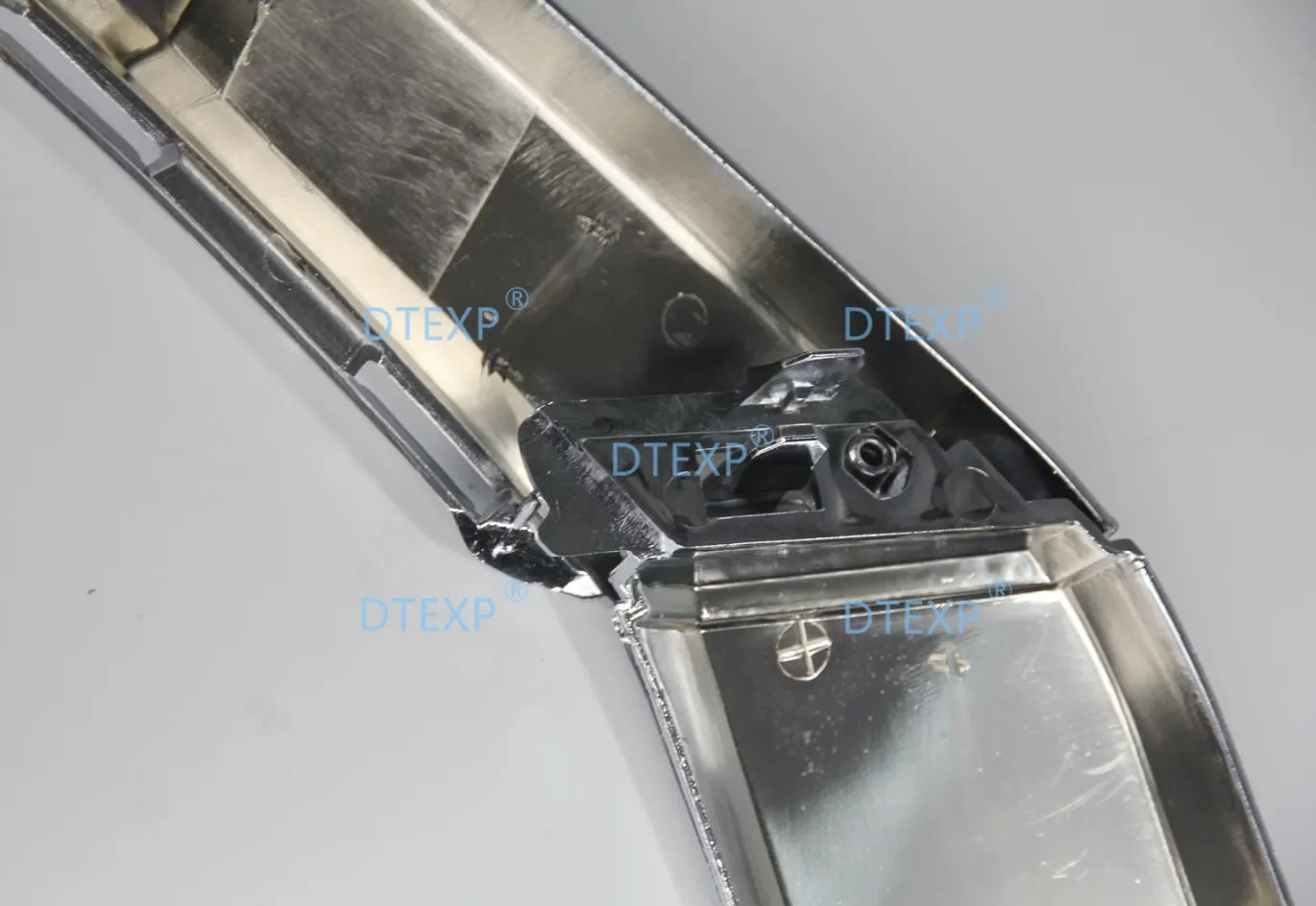 1 قطعة 2015-2020 شريط زخرفة كروم لغطاء أمامي أوتلاندر لشبكة Airtrek 6407A146 6407A141 حتى الأوسط بدون برغي #5