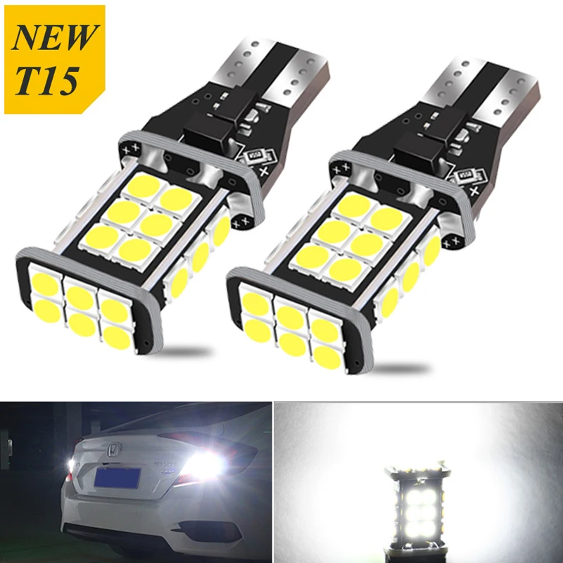 2 stücke W16W T15 921 LED Canbus Keine Fehler Backup Lampe Blub Reverse Licht Für Audi A1 8X A3 8P A4 B8 B9 A5 A6 C6 C7 A8 Q2 Q3 Q5 TT 8J