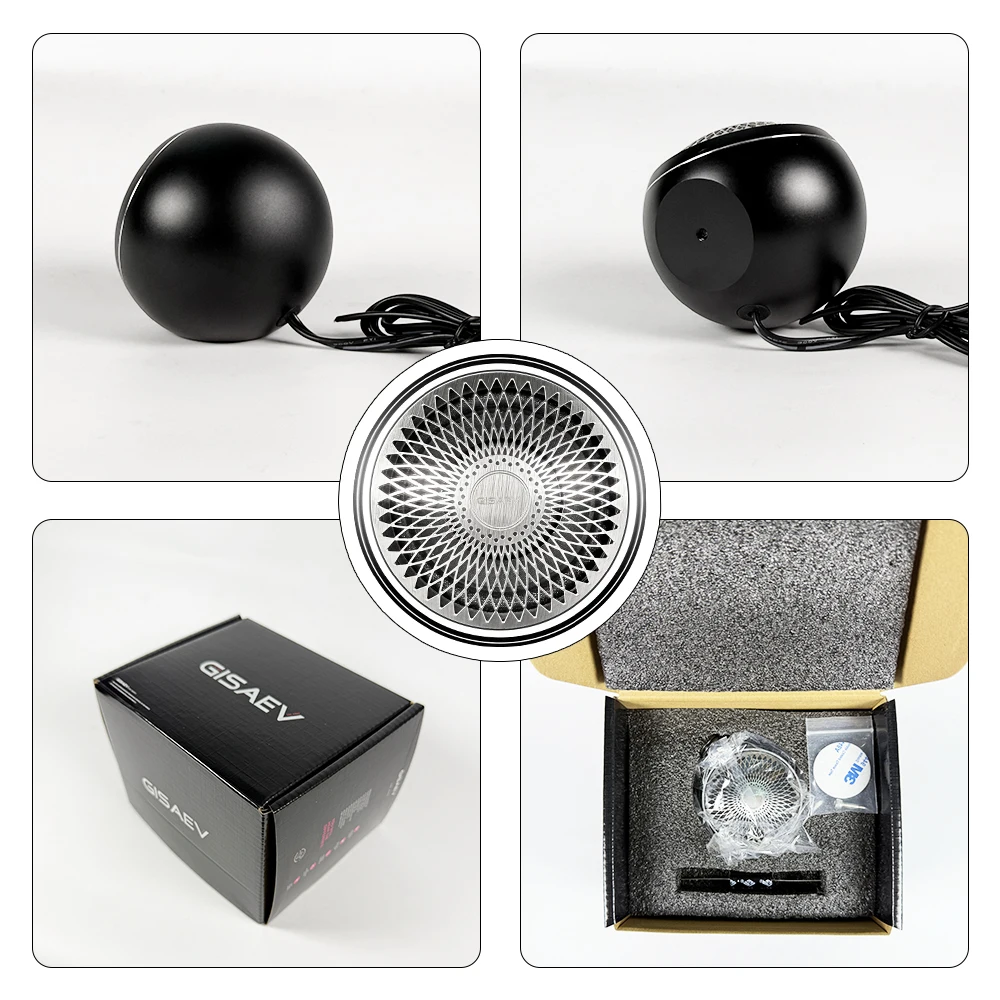 مكبر صوت للسيارة 3 بوصة، مكبر صوت كامل المدى متوسط إلى عالي التردد للسيارة، مكبر صوت محيطي ثلاثي الأبعاد ستيريو عالي الدقة لمركز السيارة #5