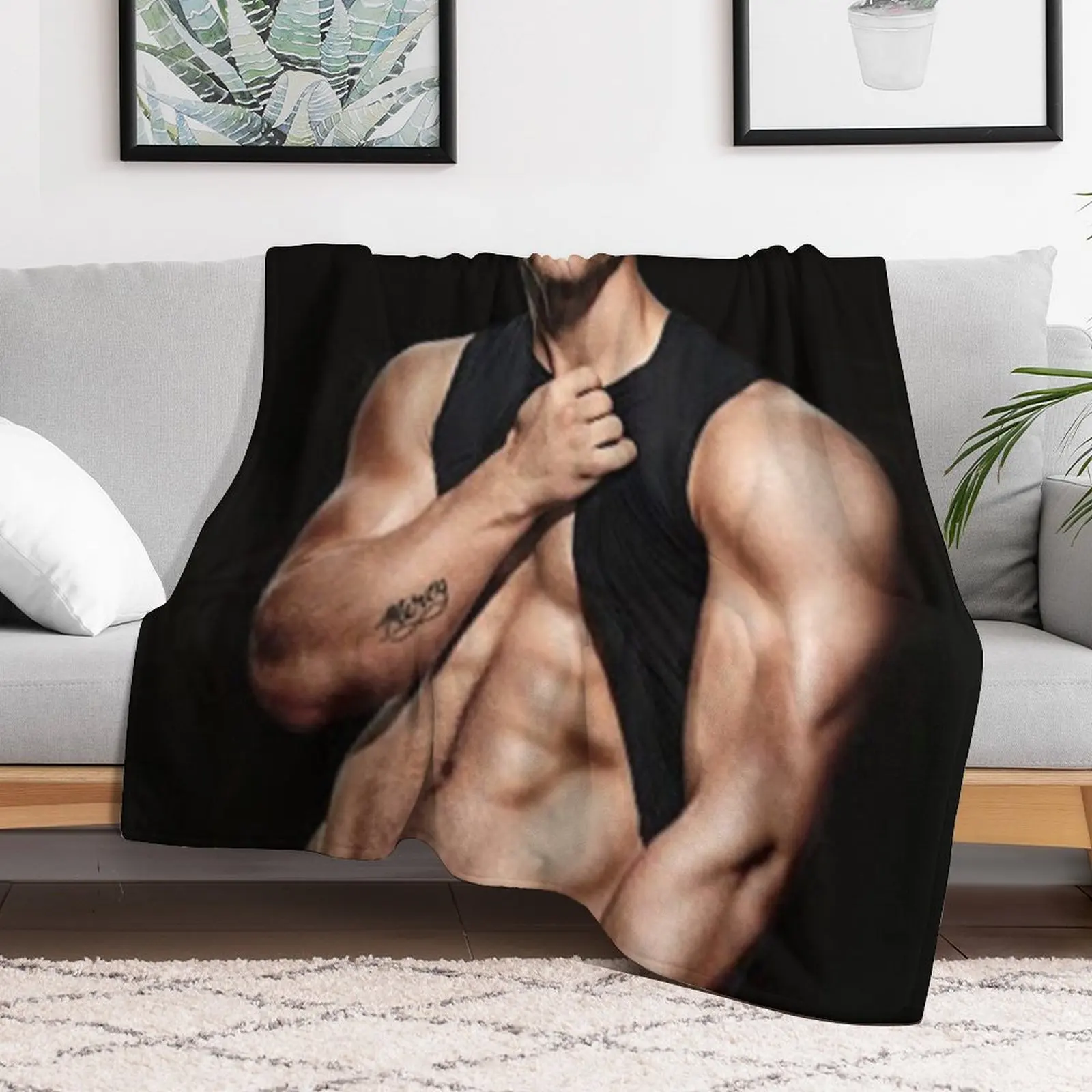 Nick Jonas Throw Blanket Designers Comforter warm for winter Polar Blankets