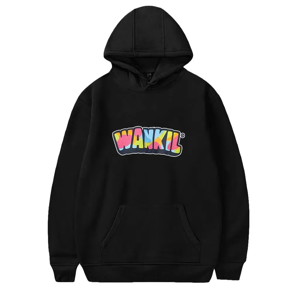 

Wankil Studio Hooded Long Sleeve for Men and Women, Casual Style Unisex Hooded Sweatshirt, Fashion Clothes