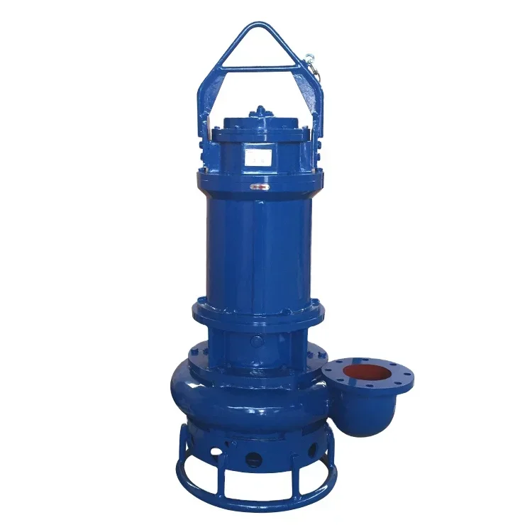 Heavy Duty High Pressure 132kw Sea Sand Slurry Mining Submersible Slurry Pump