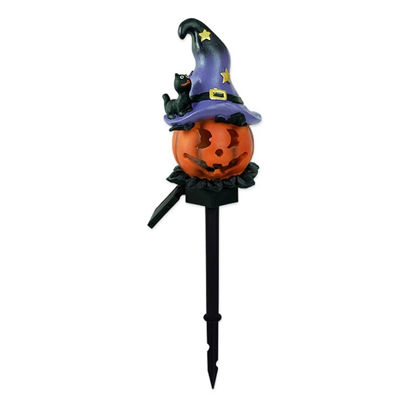 

TOP Solar Pumpkin Lantern Halloween Outdoor Light Atmosphere Light Waterproof Resin Light Suitable For Courtyard Garden