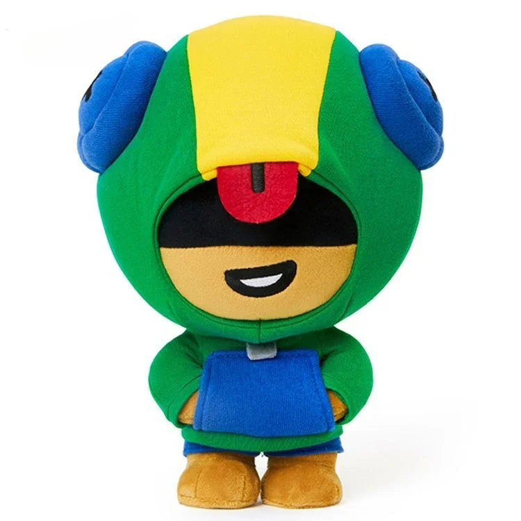 Peluche de dessin animé Brawl Spike, jeu à main, cadeau pour la Saint-Valentin, jouet d'action, 25cm