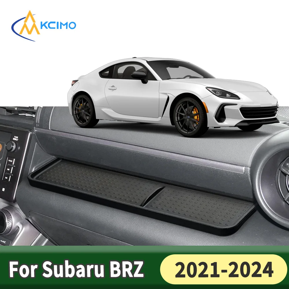 

TPE Co-pilot Seat Glove Box Storage Box for Subaru BRZ 2021-2024 Phone Organizer Anti-slip Tidying Accessories