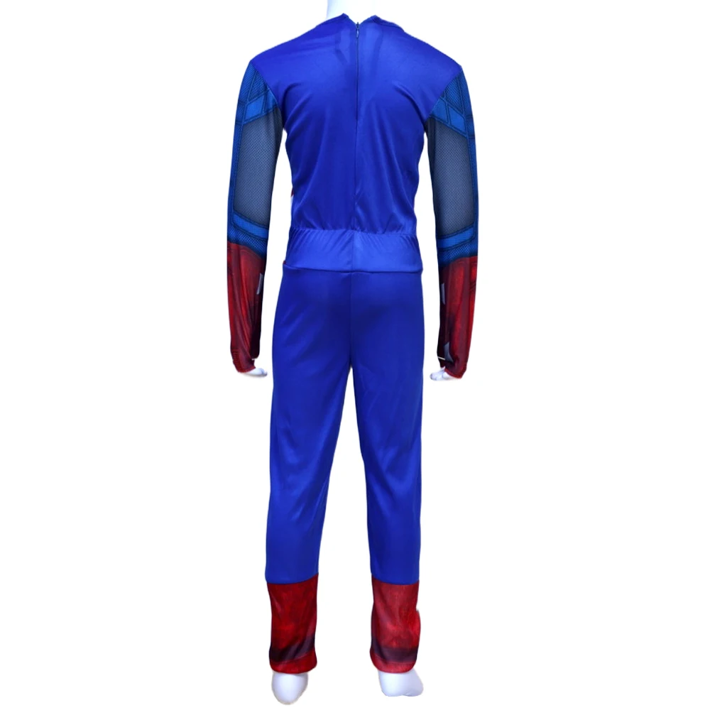 Capitão américa meninos cosplay disney marvel super-herói traje macacão máscara capa crianças presente de aniversário role play roupas
