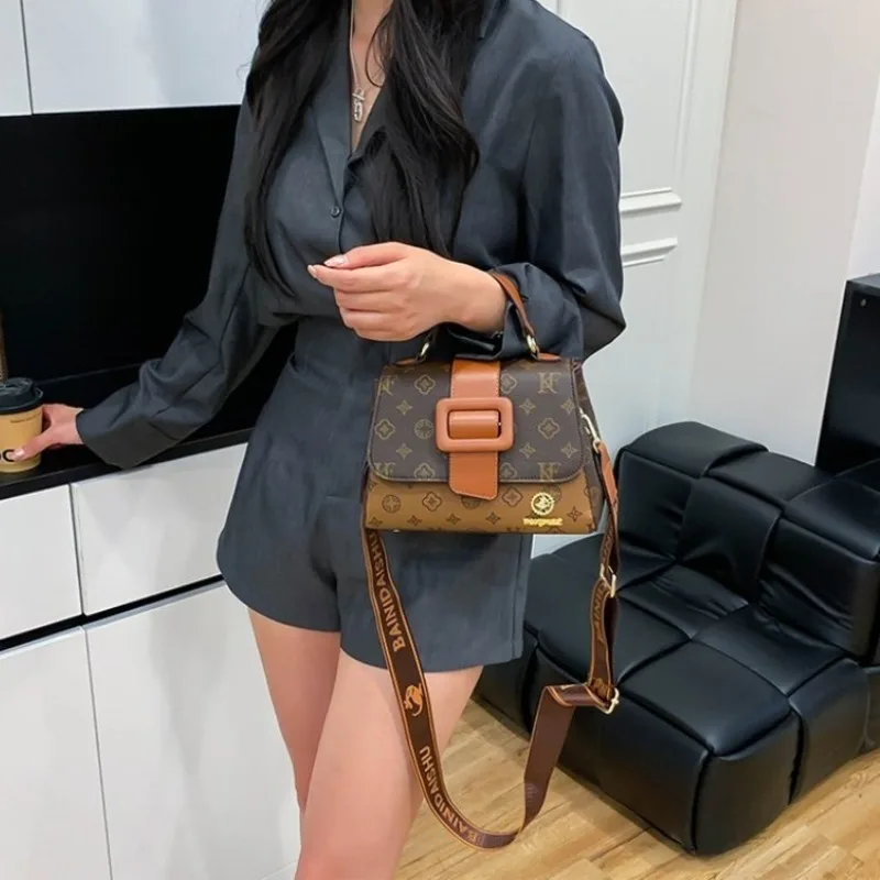 

Сумка с узором для дальнозоркости, классическая женская сумка через плечо, элегантная сумка через плечо с регулируемым ремешком ‌