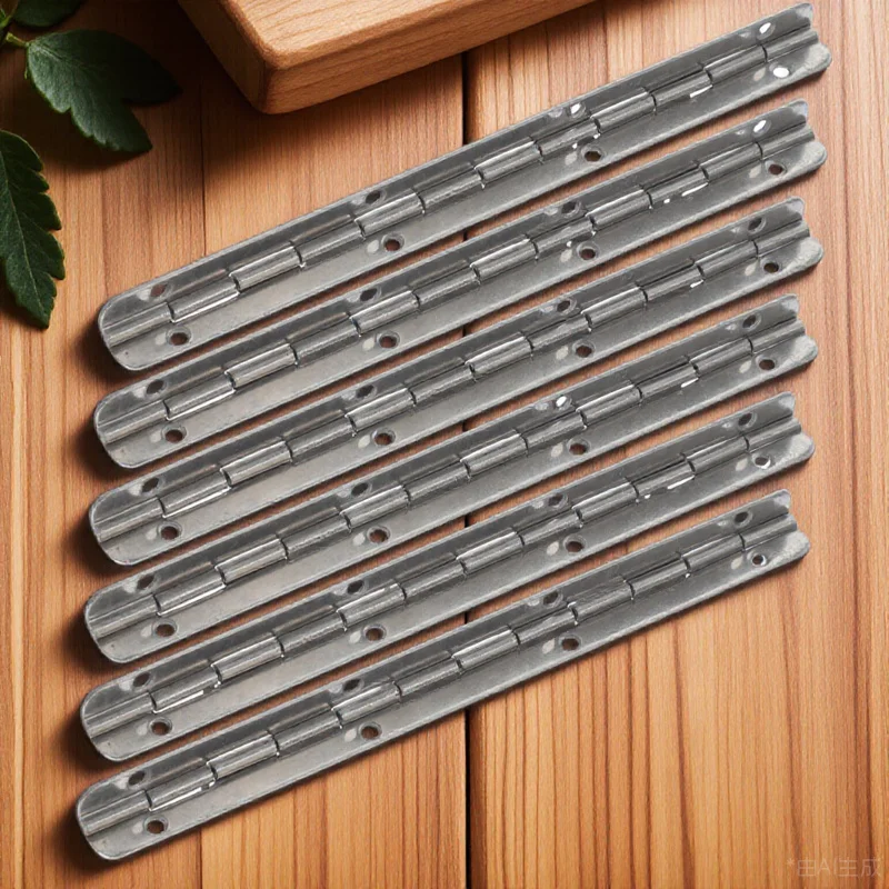

6Pcs Metal Jewelry Box Hinges Sturdy Smooth Surface Piano Hinges for Cabinet Box Crafts Piano Hinge Jewelry Case Hinge