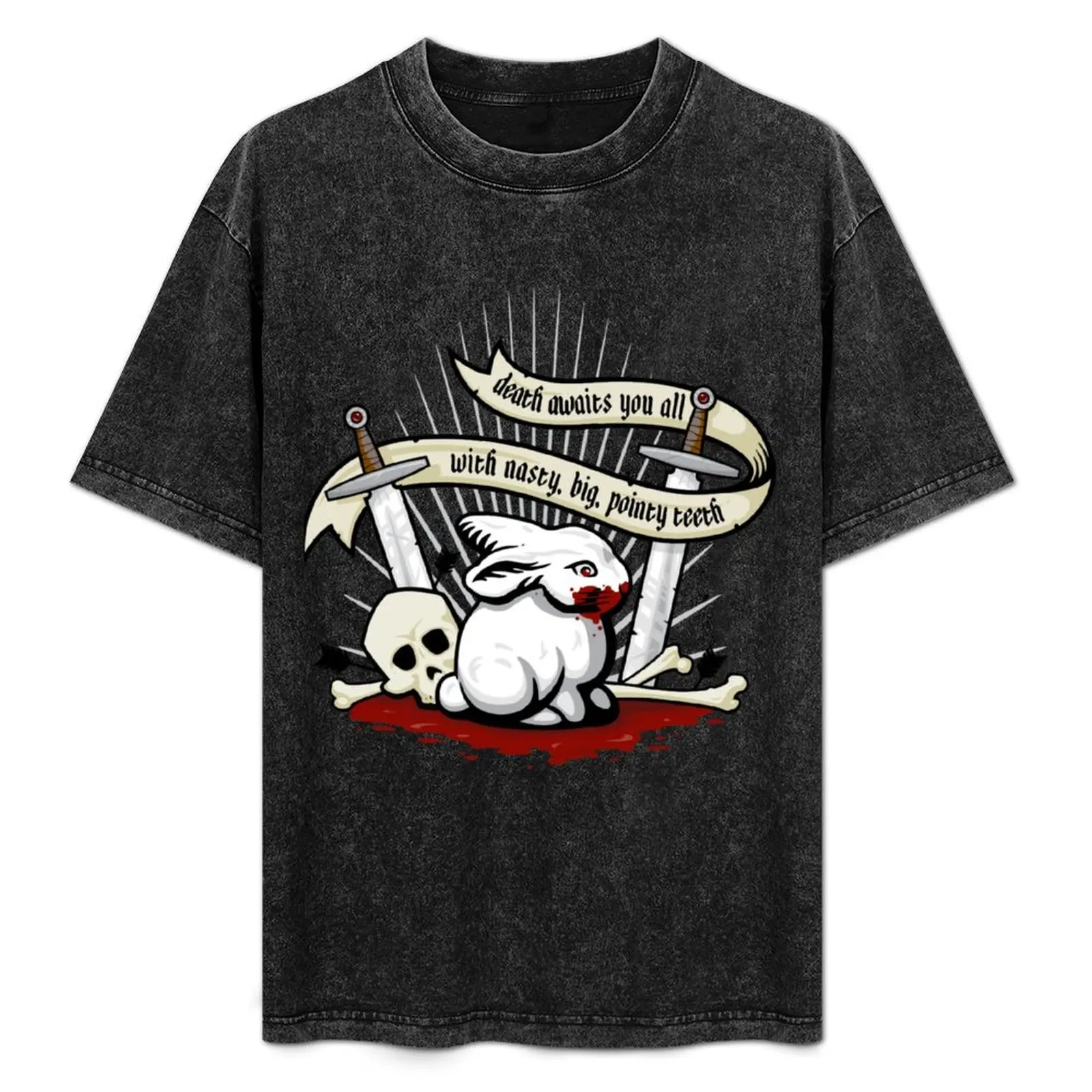 

The Rabbit of Caerbannog T-Shirt Novelty Graphic Tee Shirt