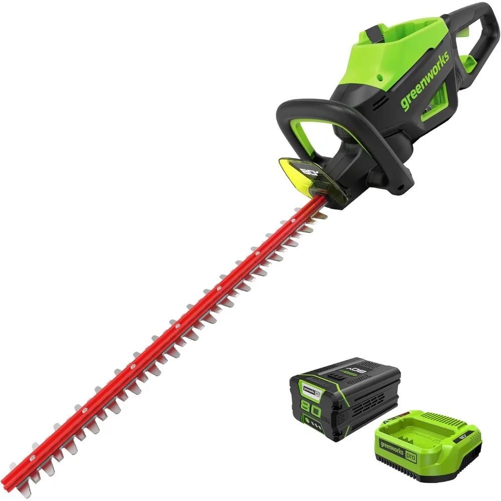 

80V 24" Brushless Hedge Trimmer with 2.0Ah Battery & Charger