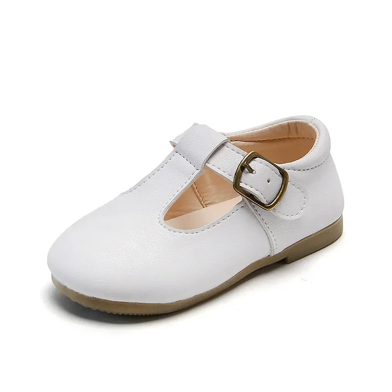 

Children Shoes Girl British Style Small PU Leather Princess Girl Party Single Wedding Shoes Baby Spring Autumn Kids School Shoes