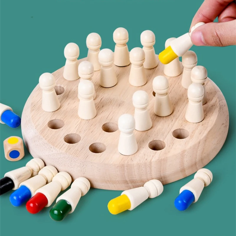 Color Memory Chess Children's Concentration Training Kindergarten Toys Educational Intelligence Baby Parent-Child Interactive