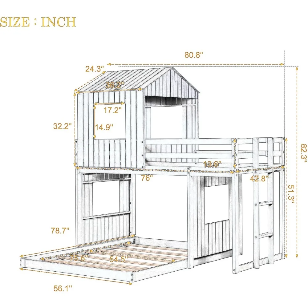 White House Bunk Bed 2