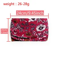 European and American retro Colorful Cashew Hair Band Paisley Pattern Wide Version Headband Sports Yoga Elastic Headwear Women - Image 6