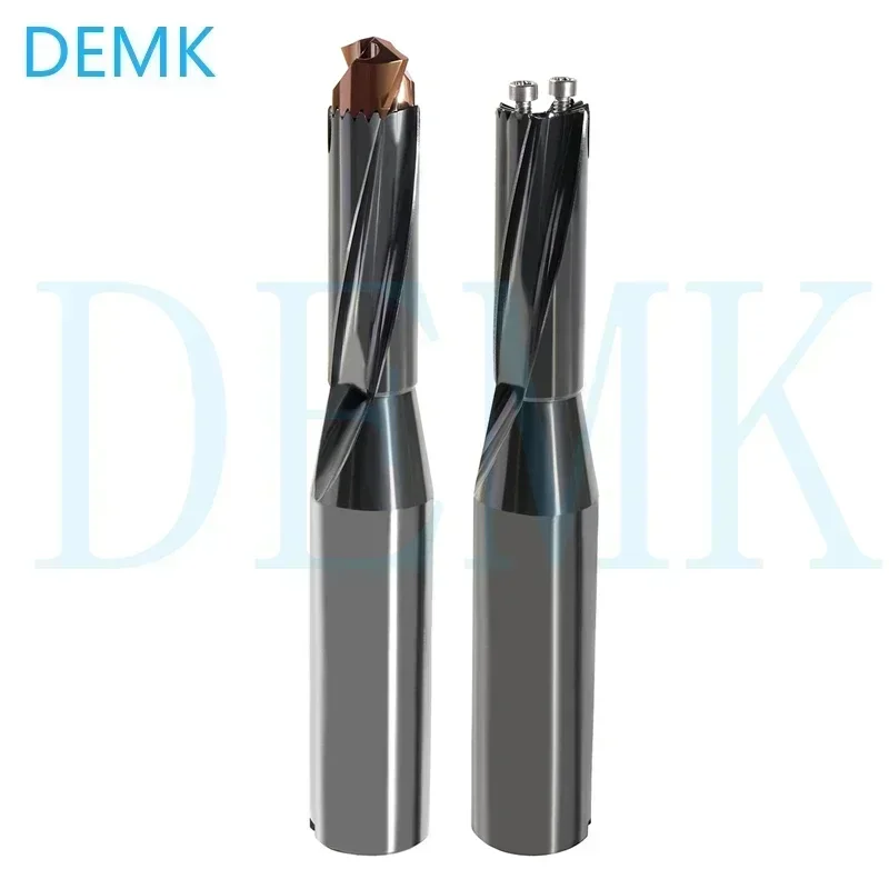 Taç Yüksek hızlı bit 10-25.8mm Karbür uç CNC Şiddetli delik işleme indekslenebilir Paslanmaz çelik işleme kılıç dişli matkap