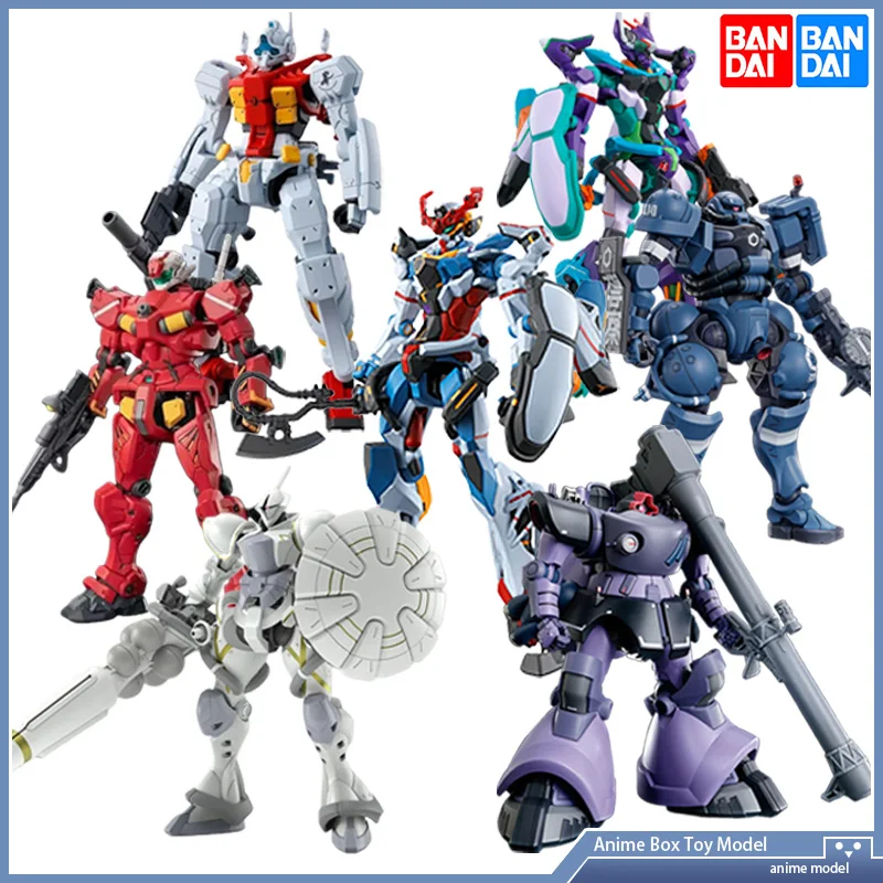 

Gundam Bandai HG 1/144 GQuuuuuux Series Model Kit Collection Char Red Custom Gelgoog Zaku GFreD Warrior 2025 New Release