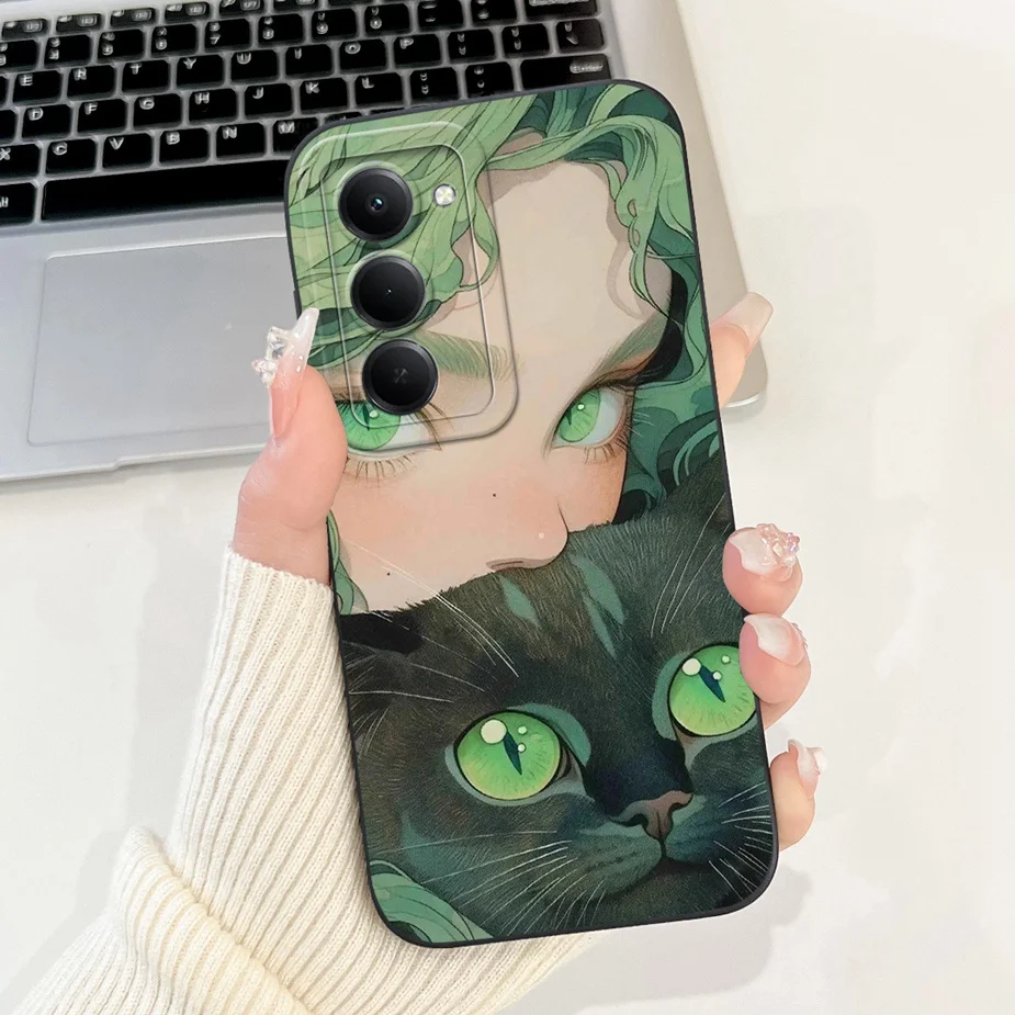 ل Xiaomi Redmi 15 5G حافظة فريدة من نوعها الكرتون موضة الحلوى رسمت غطاء لينة بولي TPU الحالات الهاتف ل Xiaomi Redmi 15 Redmi15 4G Fundas #5