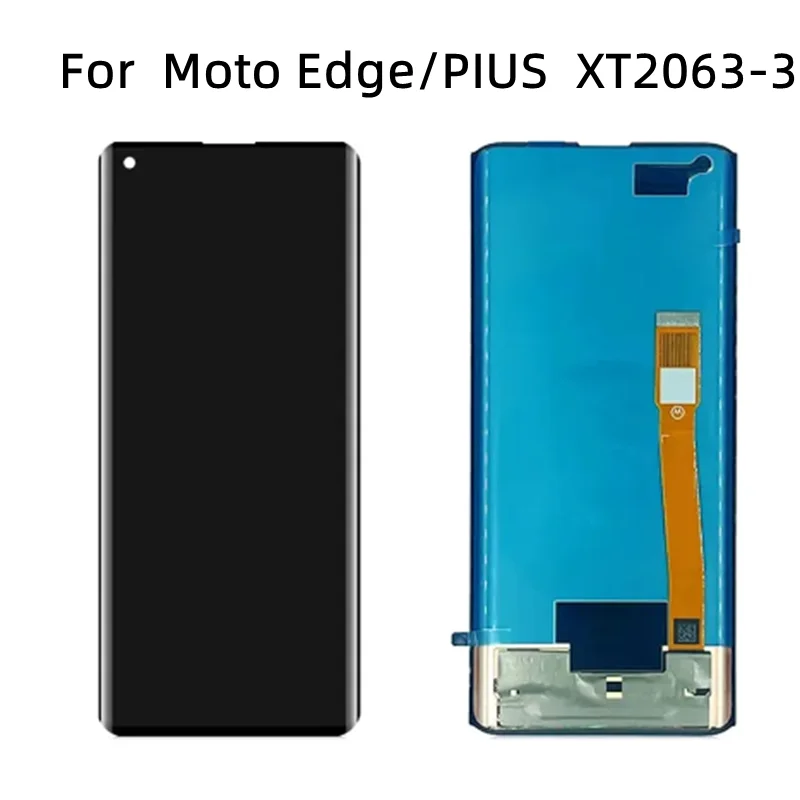 Original For Motorola Moto Edge XT2063-3 LCD Touch Screen Digitizer For Moto Edge+ XT2061-3 Display Touch For Moto Edge Plus LCD