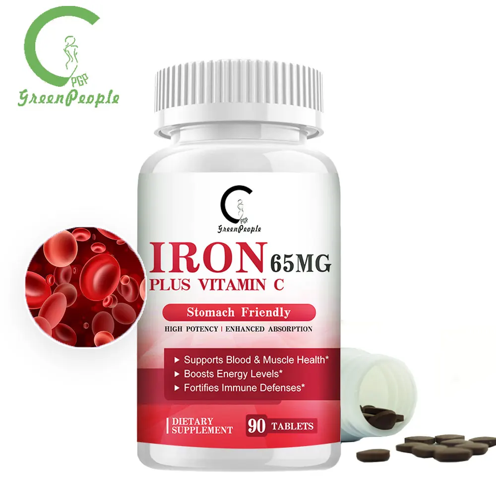 GPGP Greenpeople Iron Pill Minerals Supplement Blood Health Iron replenishment For Breastfeeding women and weakness people