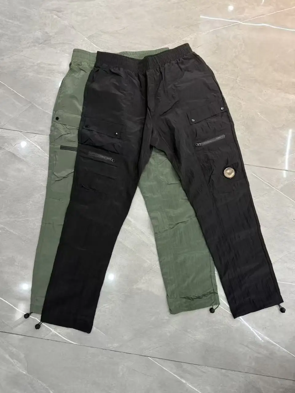 

Y2K American men's clothing, high street trend brand, practical streetwear pants with a waistband design, CP brand boyfriend-sty