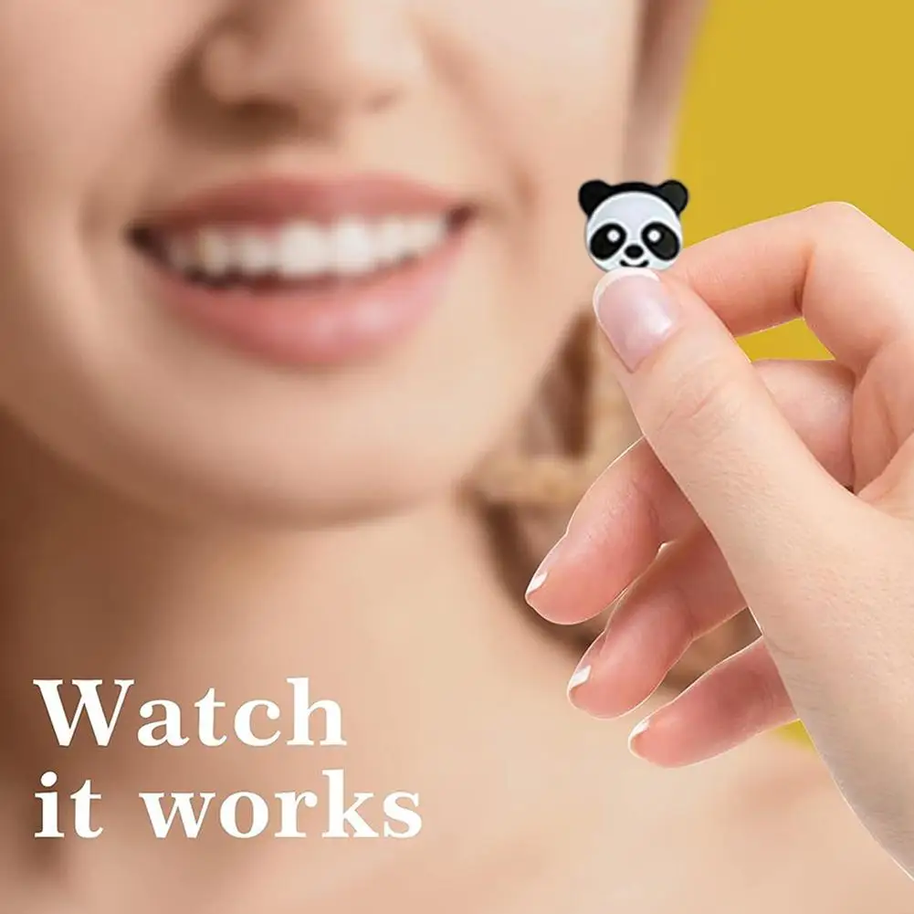 Parche de Panda para acné para hombre y mujer, parche impermeable de larga duración, Invisible, para reparación de granos de acné, cuidado de la piel, 100 piezas