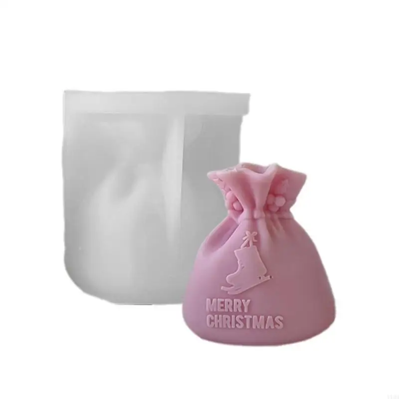 

Подарочная сумка, силиконовая форма, гипсовая эпоксидная смола, ароматическая форма для свечей для украшения дома