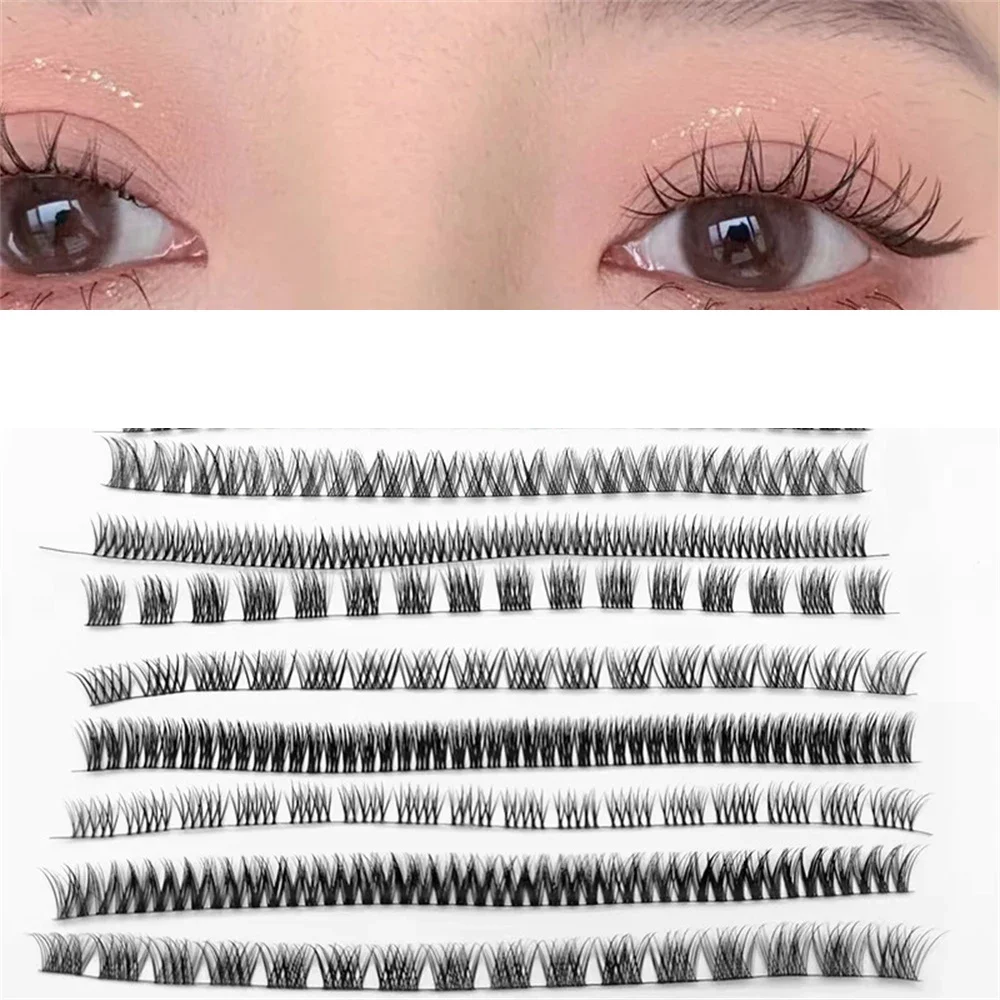 

Natural Short False Eyelashes 3D Mink Lashes Extensions False Eyelashes Faux Cosplay Eye Makeup Whole Strip Wholesale