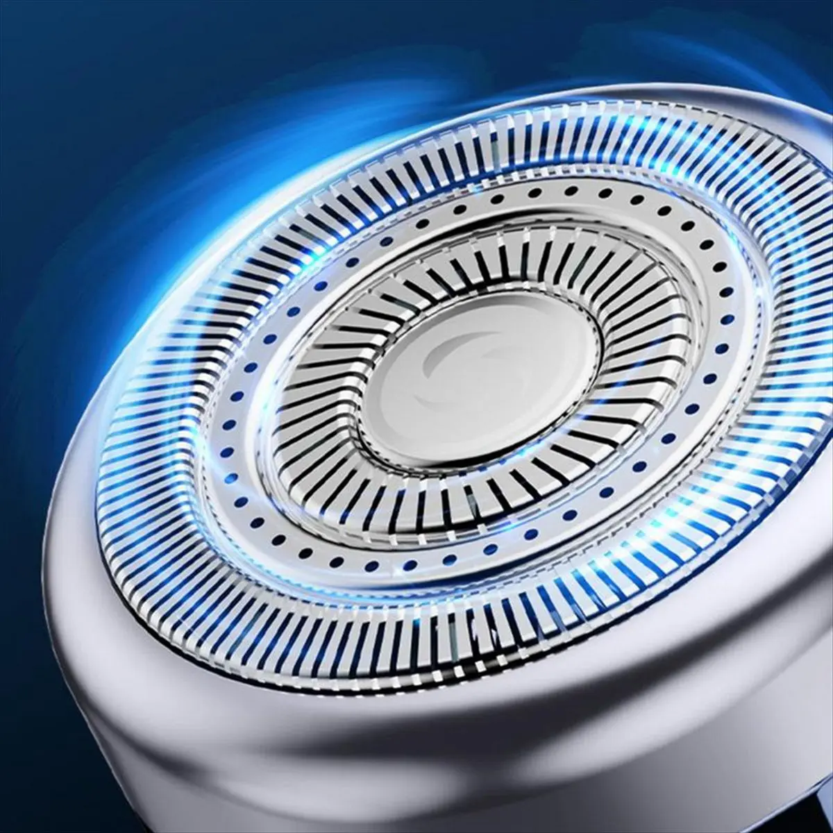 A73U Mini Electric Shaver Portable USB Rechargeable Shaver Pocket Travel Shaver Washable Portable Cordless Trimmer Blue