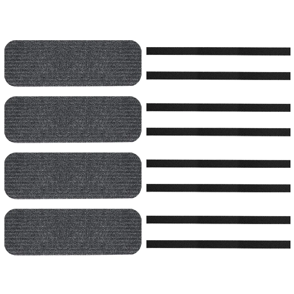 4 Pcs Replacement Camper Cushions Tread Cover Gifts for Rv Owners Van Carpet Travel Stair Pads Rug