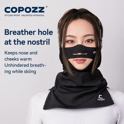 Copozz Men Women Windproof Face Mask V-face Slim face mask Soft Warm Half Face Mask Balaclava Face Cover for Motorcycle Riding