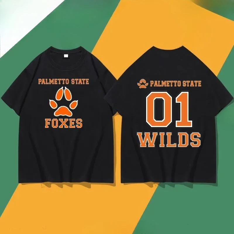 The Foxhole Court Palmetto State Graphic T-shirt High-Quality Short Sleeve Comfortable Streetwear Harajuku Y2k Men's Clothing