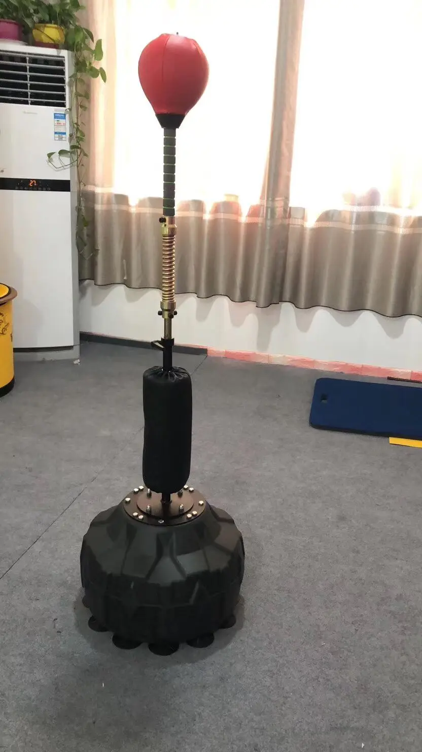 Custom Logo Fitness Free Standing Kick Boxing Training Punching Boxing Speed Ball Adjustable Freestanding