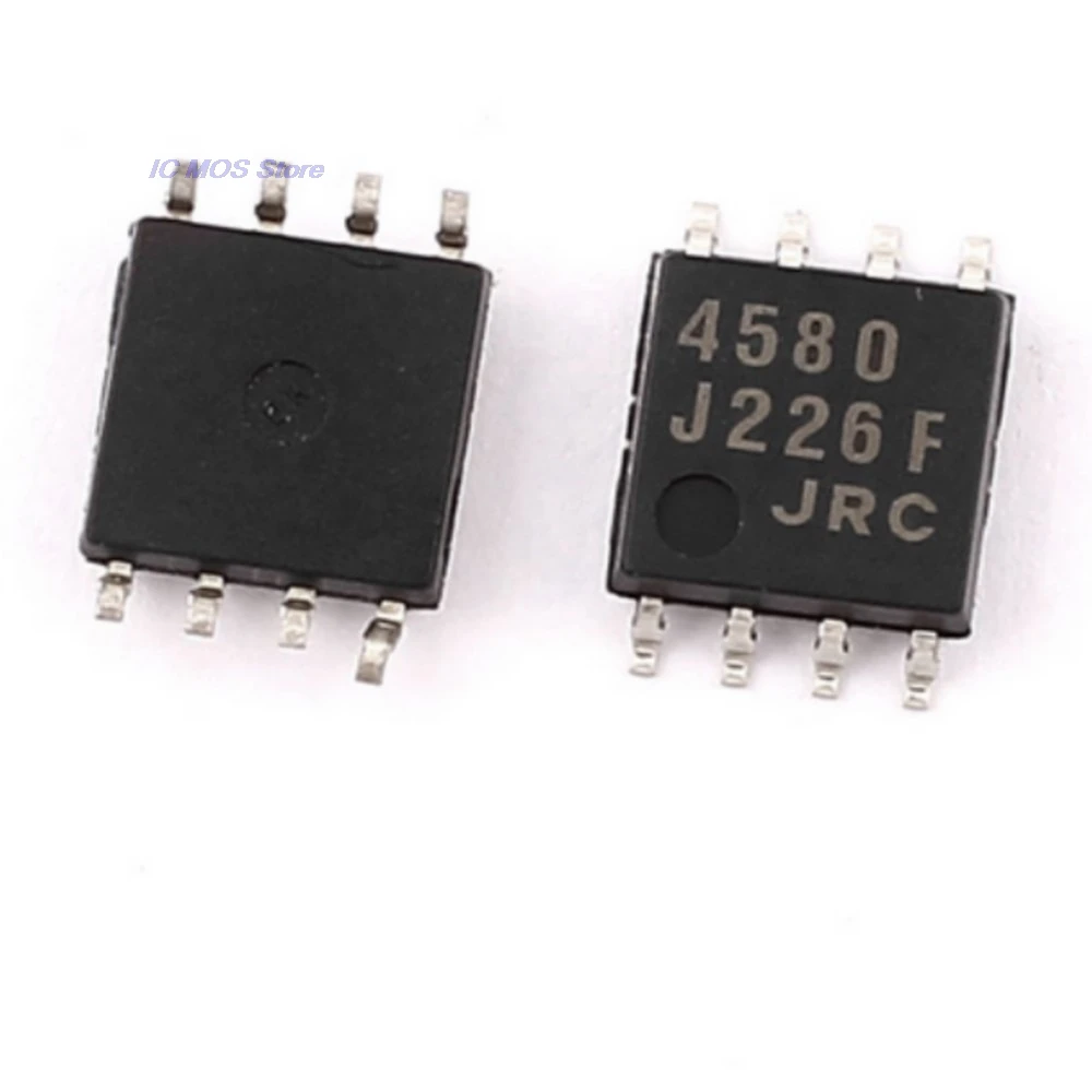 

30PCS/LOT NJM4580M JRC4580 4580 SOP8 new original