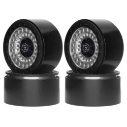 2.2-inch CNC Metal Wheels for 1/10 RC Crawler Car Axial Wraith Scx10 90046 D90 Yikong Rgt Traxxas Trx4 D12 upgrade accessories