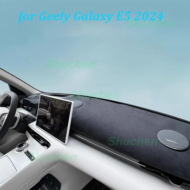 

Car Dashboard Light-proof Pad for Geely Galaxy E5 2024 Central Instrument Panel SunShade Cover Dashmat Interior Accessories
