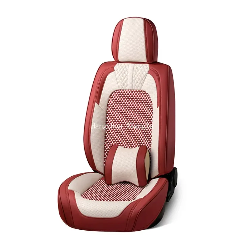 

Factory Hot Sale Xiangta Cute Girly Pink Sheepskin Winter Heated Infant Best Warm Car Front Back Seat Canopy Cover Red
