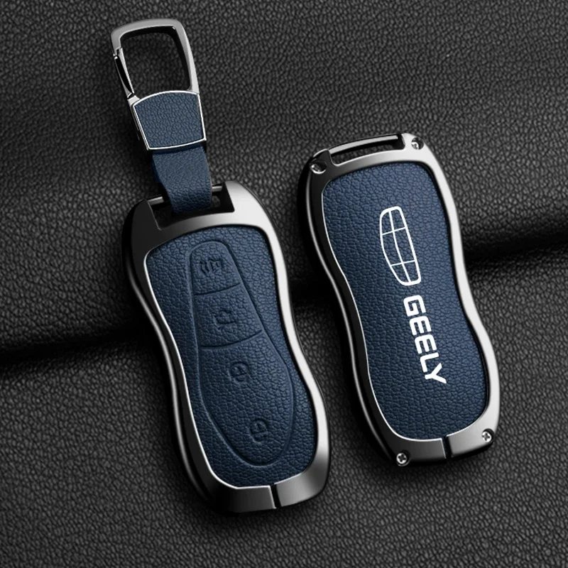 Suitable for Geely Tugella 2020 Azkarra Xingyue Boyue Pro Atlas Pro Geely Tugelra alloy car key cover car key protection cover 3