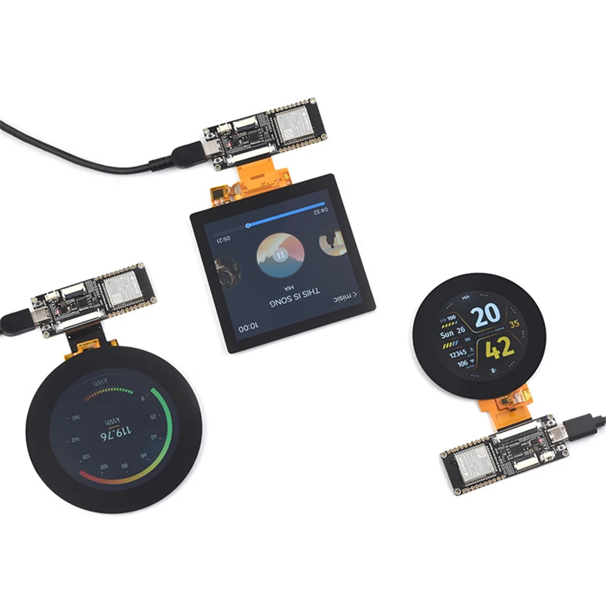 A57G-Waveshare ESP32-S3 Плата драйвера с сенсорным ЖК-дисплеем Встроенный модуль WROOM-1-N8R8 480x480 ST7701 Драйвер дисплея B